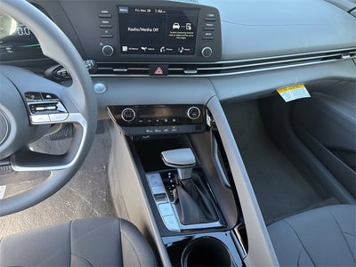 2026 Hyundai Elantra Hybrid Blue