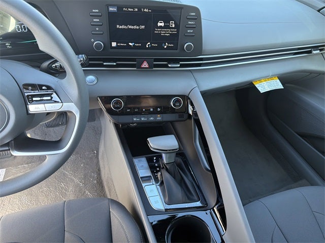 2026 Hyundai Elantra Hybrid Blue