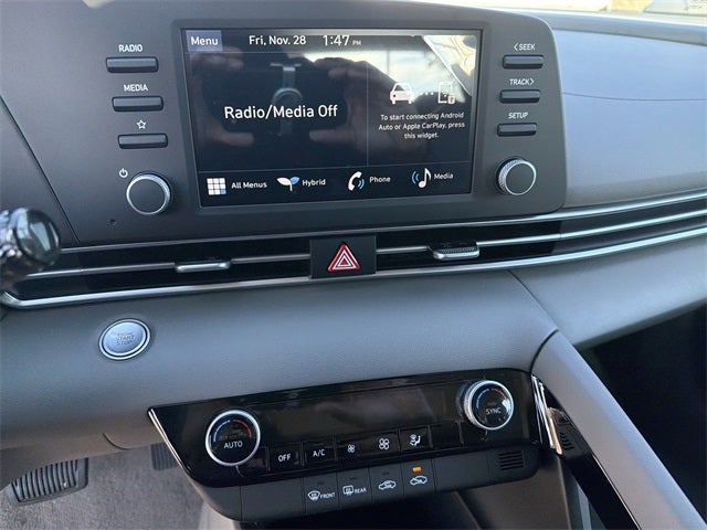 2026 Hyundai Elantra Hybrid Blue