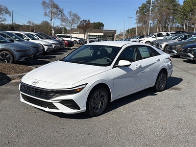 2026 Hyundai Elantra Hybrid Blue