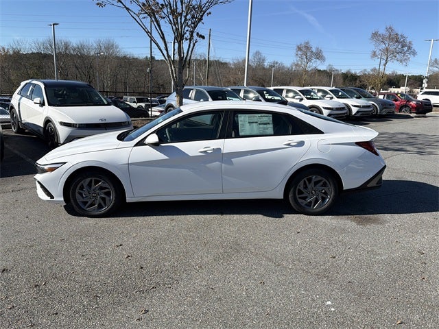 2026 Hyundai Elantra Hybrid Blue