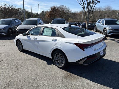 2026 Hyundai Elantra Hybrid Blue