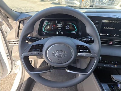 2026 Hyundai Elantra Hybrid Blue