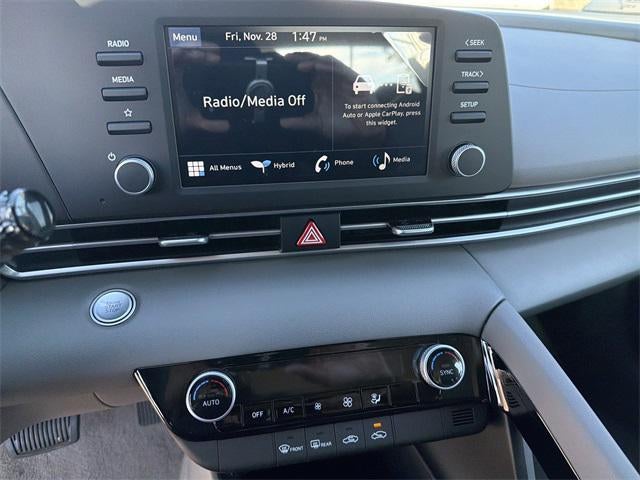 2026 Hyundai Elantra Hybrid Blue