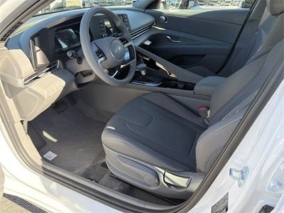 2026 Hyundai Elantra Hybrid Blue