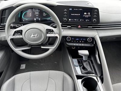 2026 Hyundai Elantra Hybrid Blue