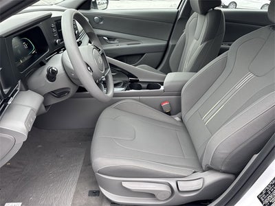 2026 Hyundai Elantra Hybrid Blue