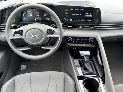 2026 Hyundai Elantra Hybrid Blue