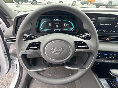 2026 Hyundai Elantra Hybrid Blue