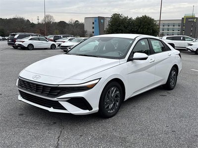 2026 Hyundai Elantra Hybrid Blue