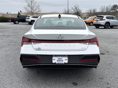 2026 Hyundai Elantra Hybrid Blue