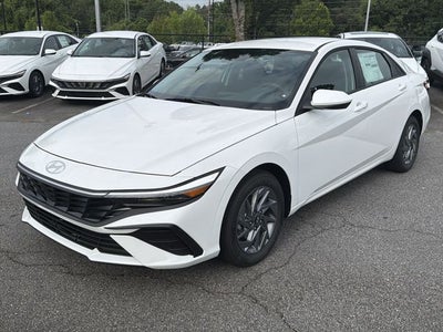2026 Hyundai Elantra Hybrid Blue