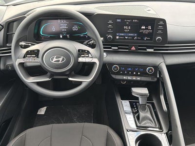 2026 Hyundai Elantra Hybrid Blue