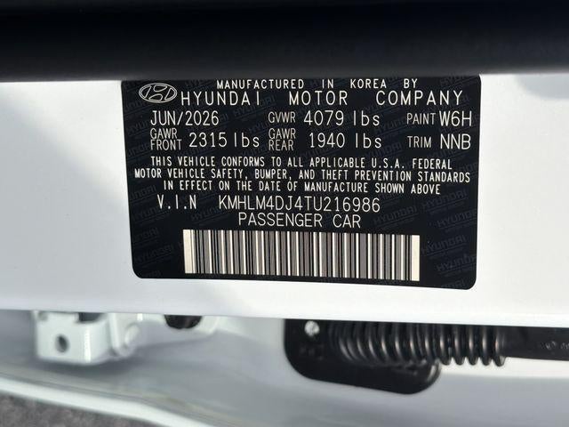 2026 Hyundai Elantra Hybrid Blue