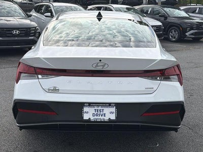 2026 Hyundai Elantra Hybrid Blue