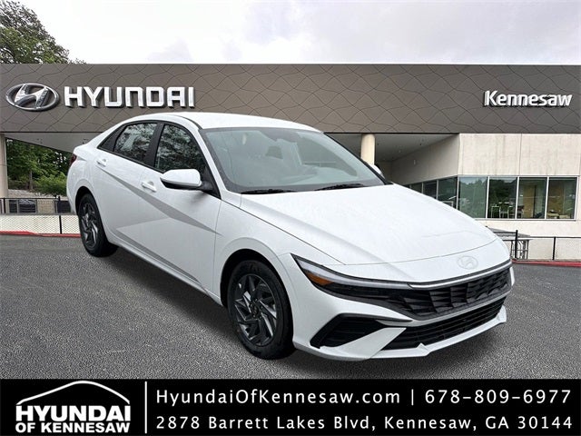 2026 Hyundai Elantra Hybrid Blue