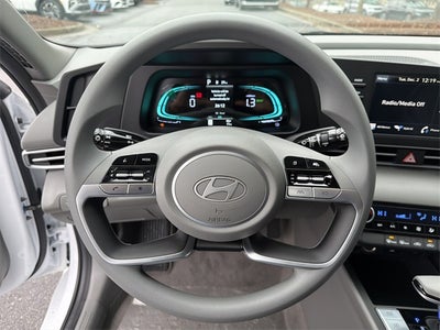 2026 Hyundai Elantra Hybrid Blue