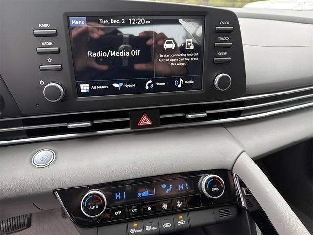 2026 Hyundai Elantra Hybrid Blue