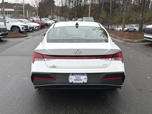 2026 Hyundai Elantra Hybrid Blue