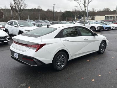 2026 Hyundai Elantra Hybrid Blue