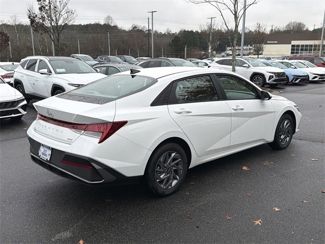 2026 Hyundai Elantra Hybrid Blue