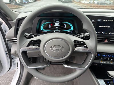 2026 Hyundai Elantra Hybrid Blue