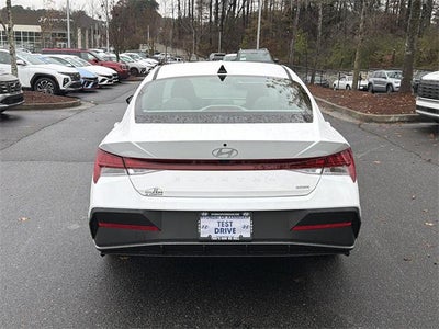 2026 Hyundai Elantra Hybrid Blue