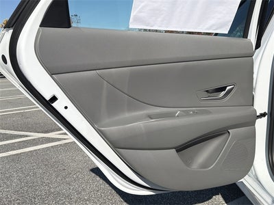 2026 Hyundai Elantra Hybrid Blue