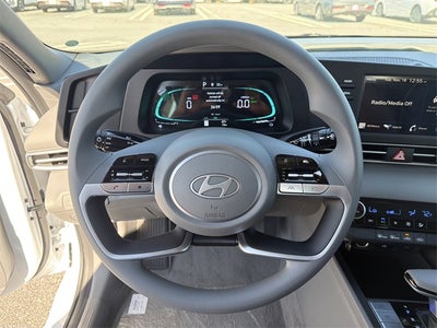 2026 Hyundai Elantra Hybrid Blue