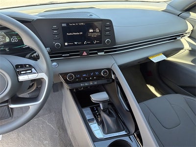 2026 Hyundai Elantra Hybrid Blue