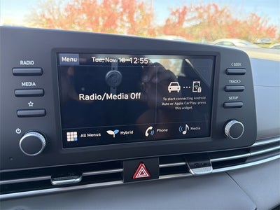 2026 Hyundai Elantra Hybrid Blue