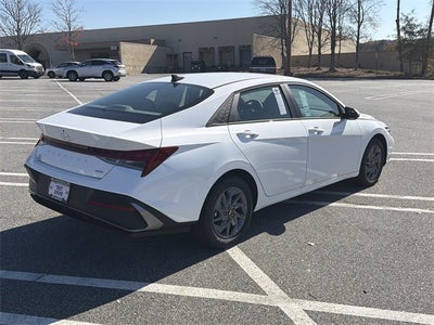2026 Hyundai Elantra Hybrid Blue