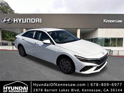 2026 Hyundai Elantra Hybrid Blue