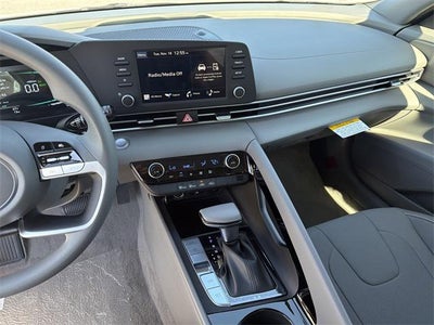 2026 Hyundai Elantra Hybrid Blue