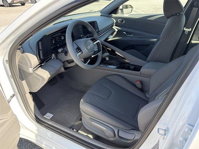 2026 Hyundai Elantra Hybrid Blue