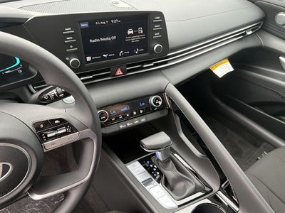 2026 Hyundai Elantra Hybrid Blue