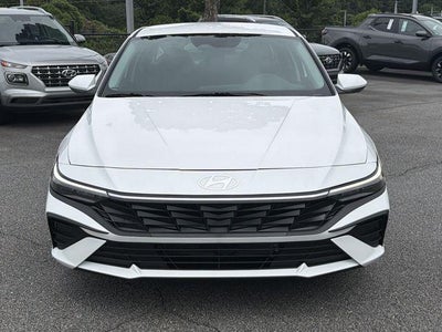 2026 Hyundai Elantra Hybrid Blue