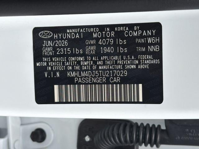 2026 Hyundai Elantra Hybrid Blue