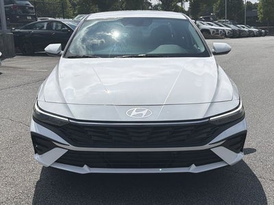 2026 Hyundai Elantra Hybrid Blue