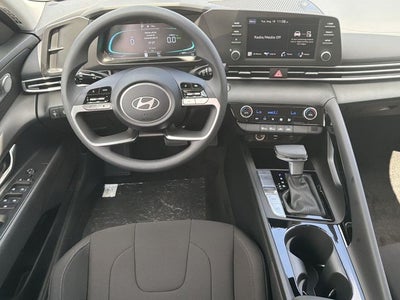 2026 Hyundai Elantra Hybrid Blue