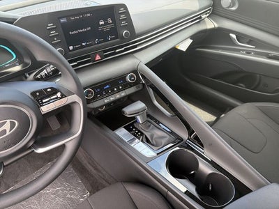 2026 Hyundai Elantra Hybrid Blue