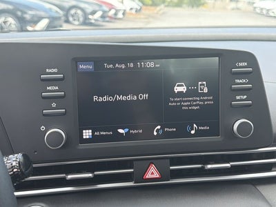 2026 Hyundai Elantra Hybrid Blue