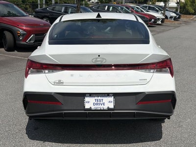 2026 Hyundai Elantra Hybrid Blue