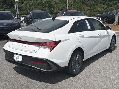 2026 Hyundai Elantra Hybrid Blue