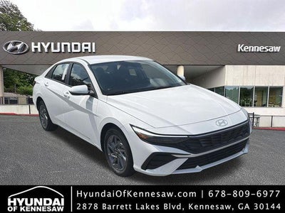2026 Hyundai Elantra Hybrid Blue