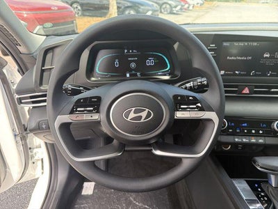 2026 Hyundai Elantra Hybrid Blue