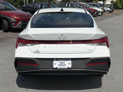 2026 Hyundai Elantra Hybrid Blue