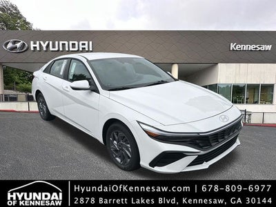 2026 Hyundai Elantra Hybrid Blue
