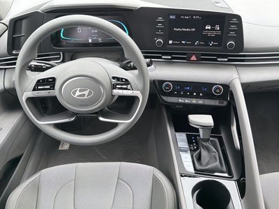 2026 Hyundai Elantra Hybrid Blue