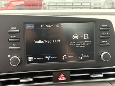 2026 Hyundai Elantra Hybrid Blue